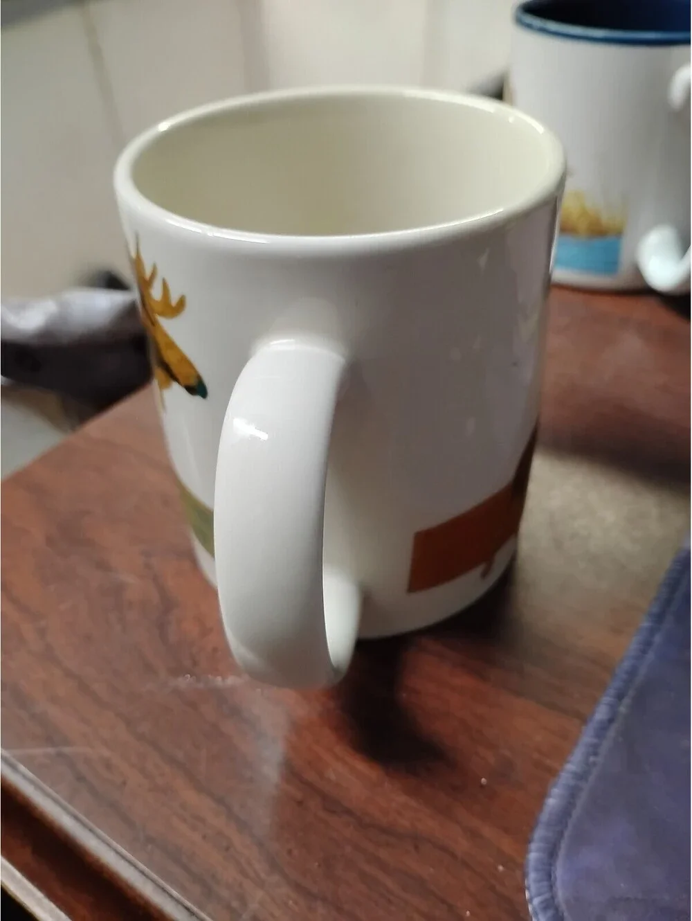 Otagiri Japan Moose Calf Coffee Tea Mug Cup
